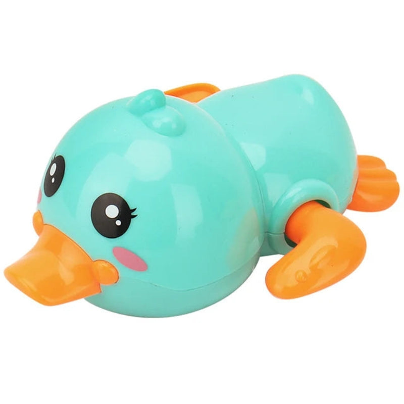 PaddleQuack – Floating duck bath toy with wind-up paddles and a molded body shape 3