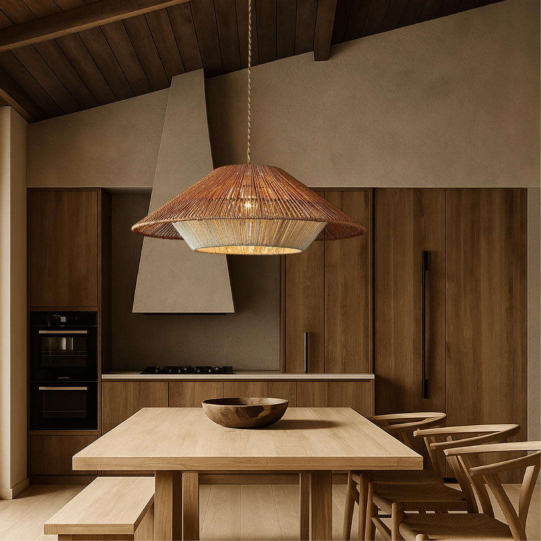 Pendrix | Artistic Woven Bamboo Hanging Lamp for Modern Interiors 3