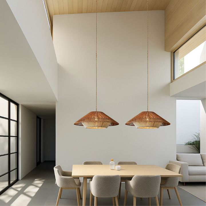 Pendrix | Artistic Woven Bamboo Hanging Lamp for Modern Interiors 6