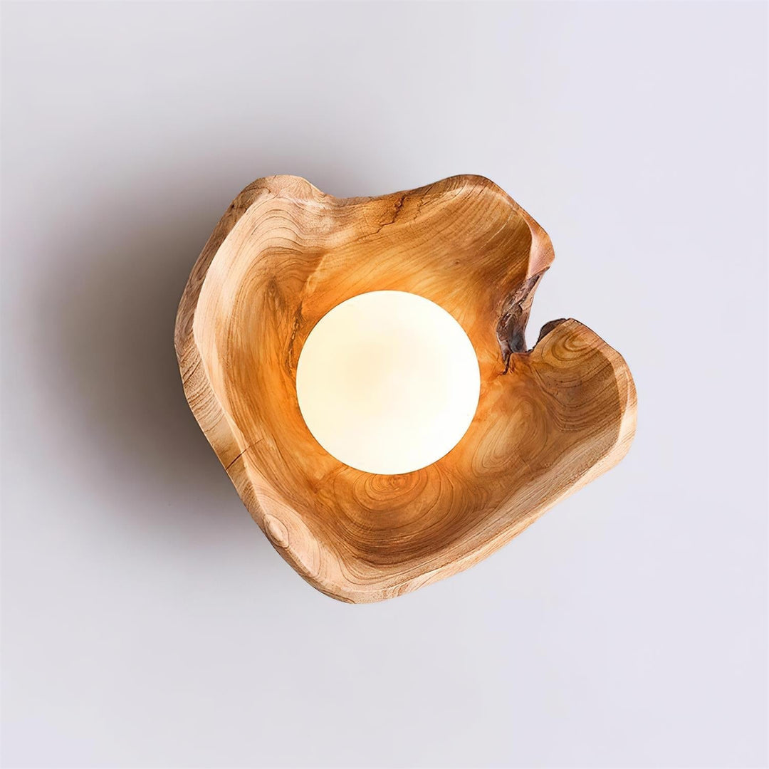 Perzon Wooden Wall Lamp 1