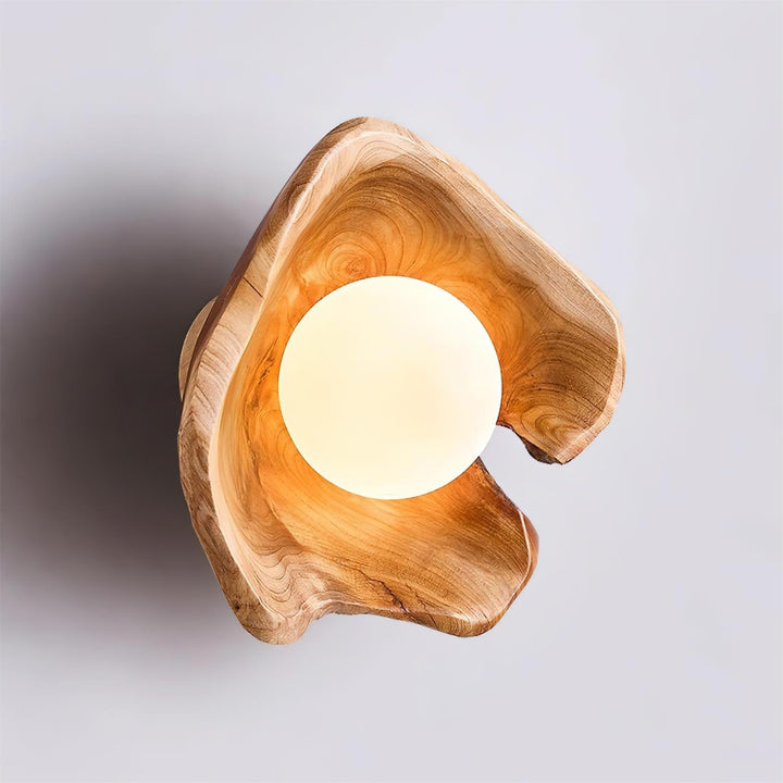 Perzon Wooden Wall Lamp 3