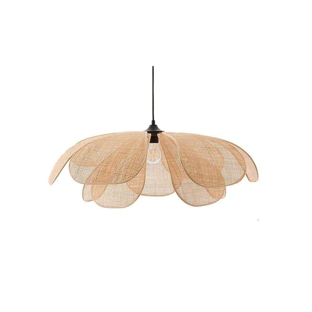 Petal Rattan Flower Pendant Lamp 1