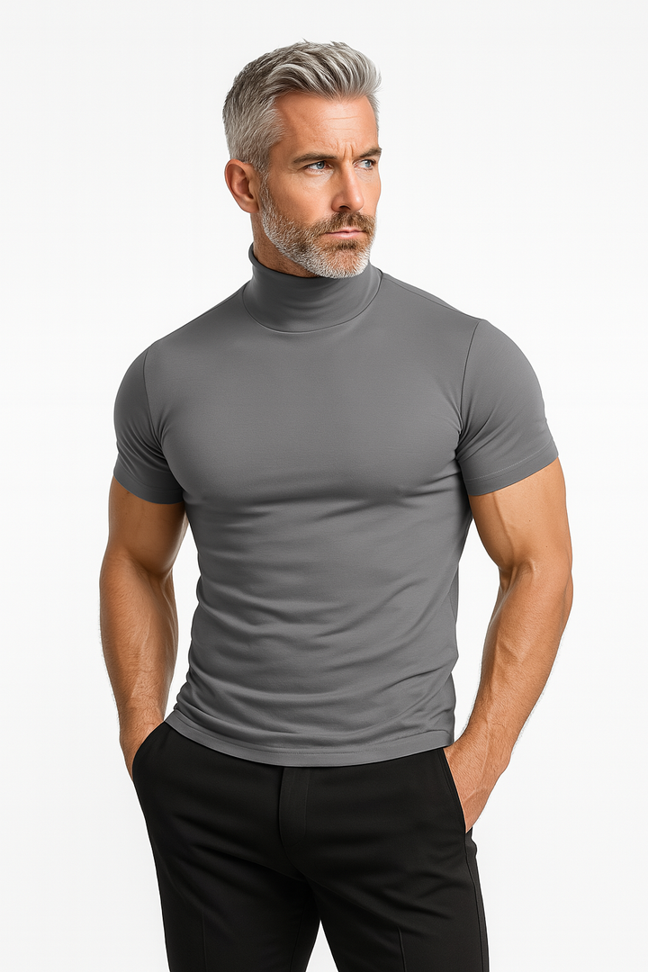Peter | Modern Turtleneck with Effortless Edge 1