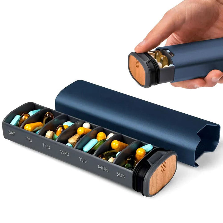 PillMate | Compact Durable Travel-Friendly Pill Organizer 2