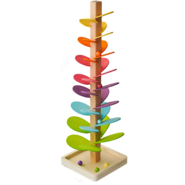 PlayBloom - Rainbow Marble Tree with Soothing Sound and Interactive Drop Design 0