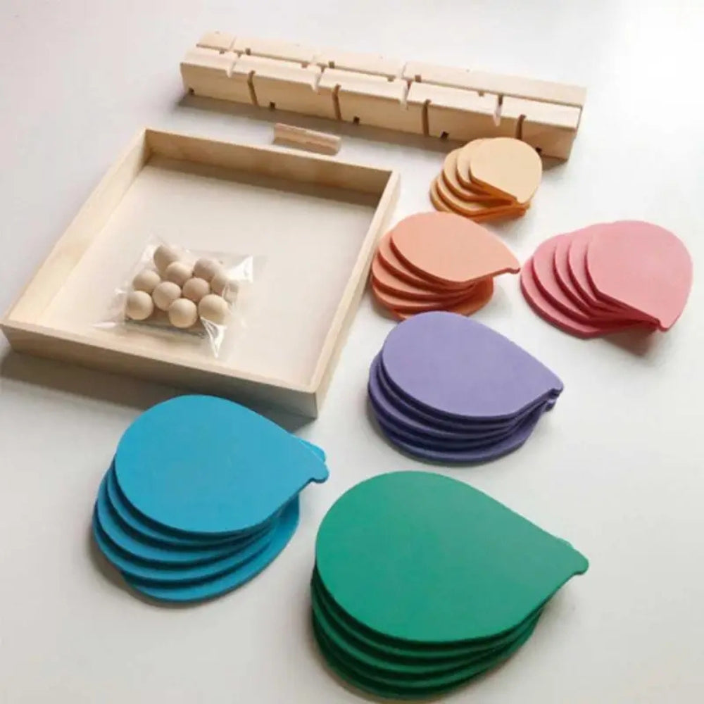 PlayBloom - Rainbow Marble Tree with Soothing Sound and Interactive Drop Design 7