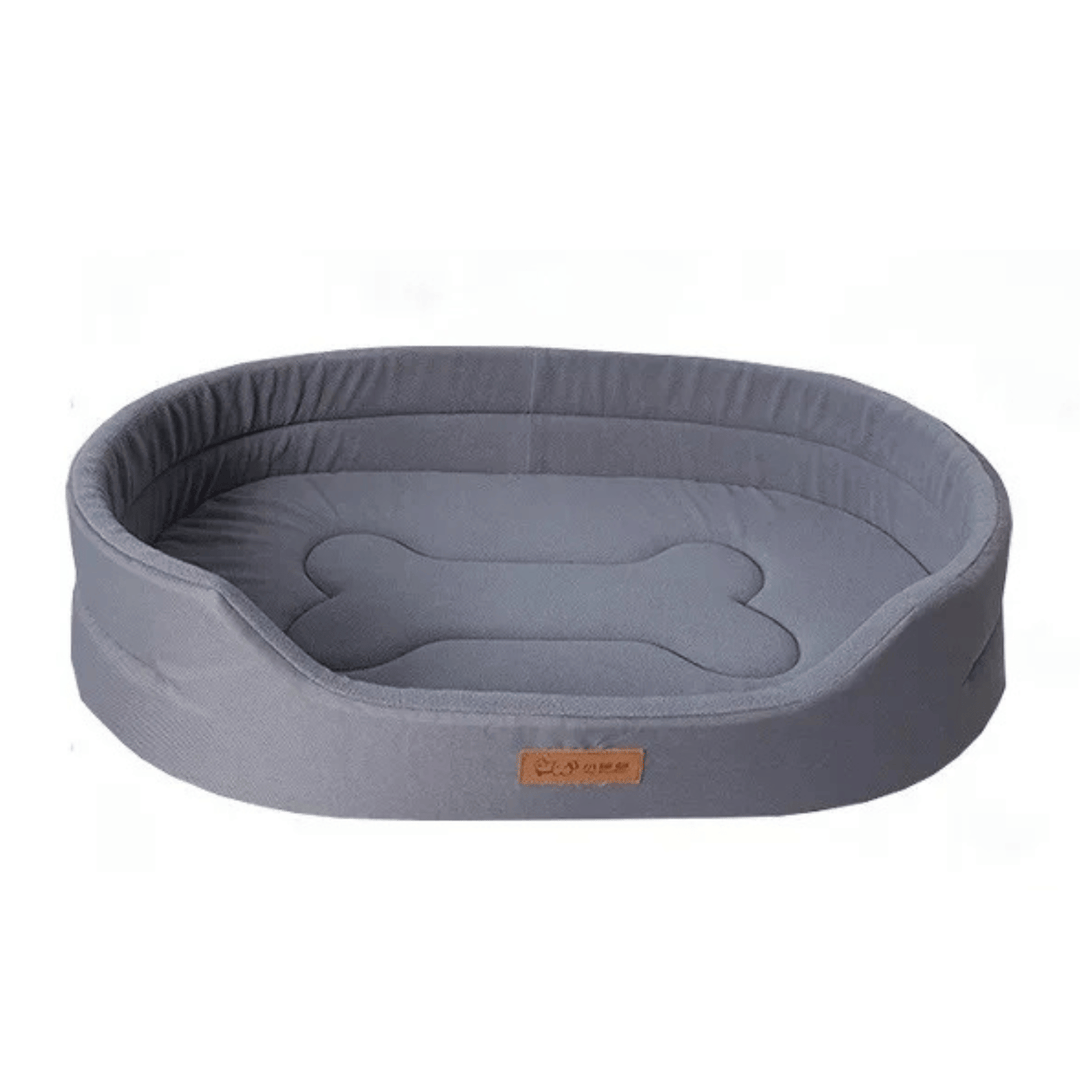 Plush Dog Bed with Removable Cover – Soft Cushion for Cats and Dogs 0