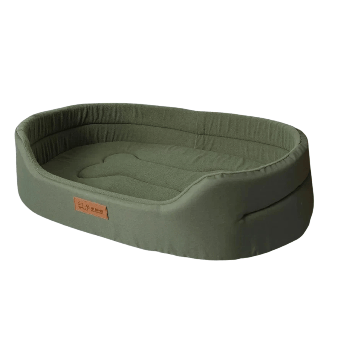 Plush Dog Bed with Removable Cover – Soft Cushion for Cats and Dogs 2