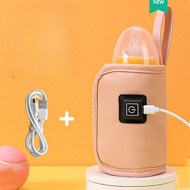 Portable Baby Bottle Warmer Quick Heating USB Type-C Compact Travel Safe 10