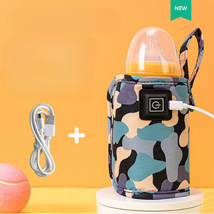 Portable Baby Bottle Warmer Quick Heating USB Type-C Compact Travel Safe 21