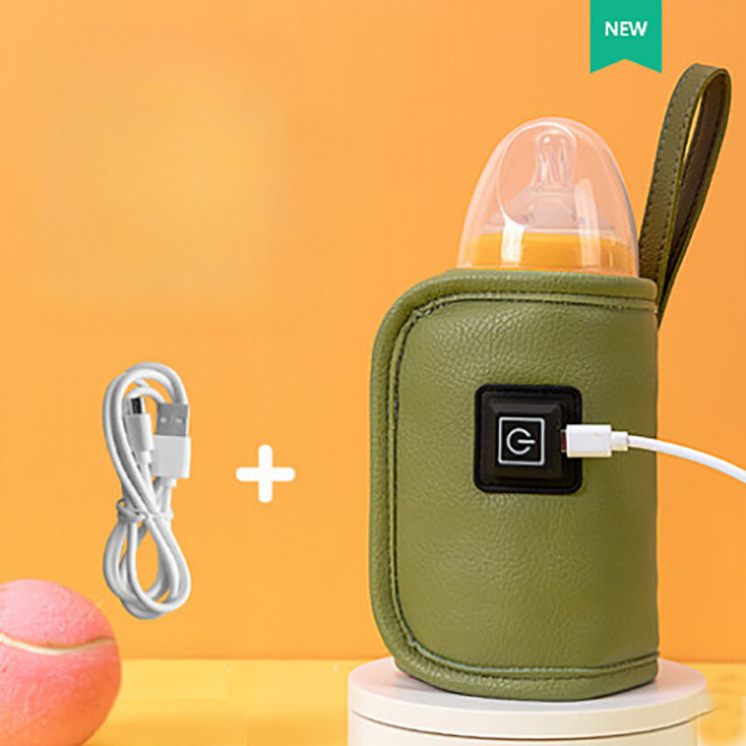 Portable Baby Bottle Warmer Quick Heating USB Type-C Compact Travel Safe 22