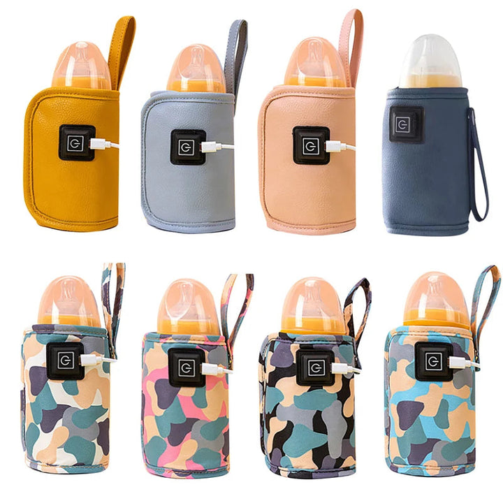 Portable Baby Bottle Warmer Quick Heating USB Type-C Compact Travel Safe 6
