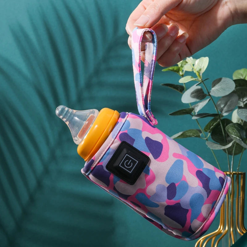 Portable Baby Bottle Warmer Quick Heating USB Type-C Compact Travel Safe 7