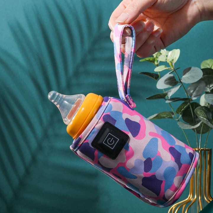 Portable Baby Bottle Warmer Quick Heating USB Type-C Compact Travel Safe 7