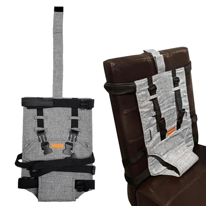Portable Baby High Chair Lightweight Adjustable Polyester for Travel 1