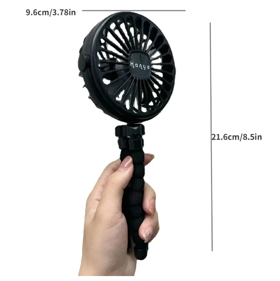 Portable Rechargeable Stroller Fan – Clip-On Design, Lightweight, Safe for Babies, USB Powered 4