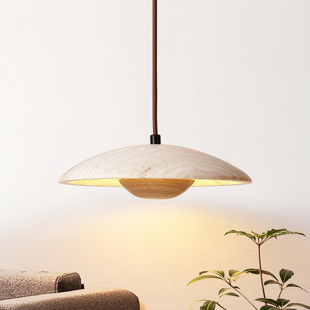 Poston Travertine Pendant Lamp 3