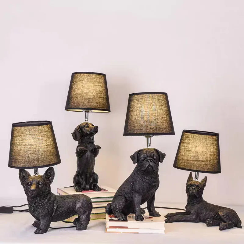 PupChic - Art Deco Puppy Lamp 2