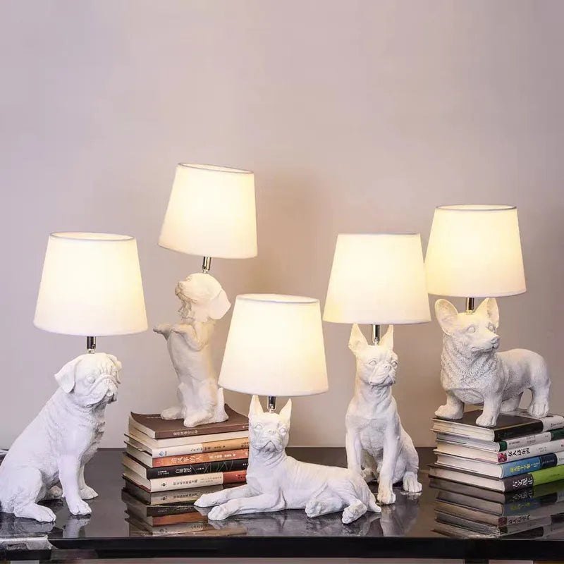PupChic - Art Deco Puppy Lamp 3