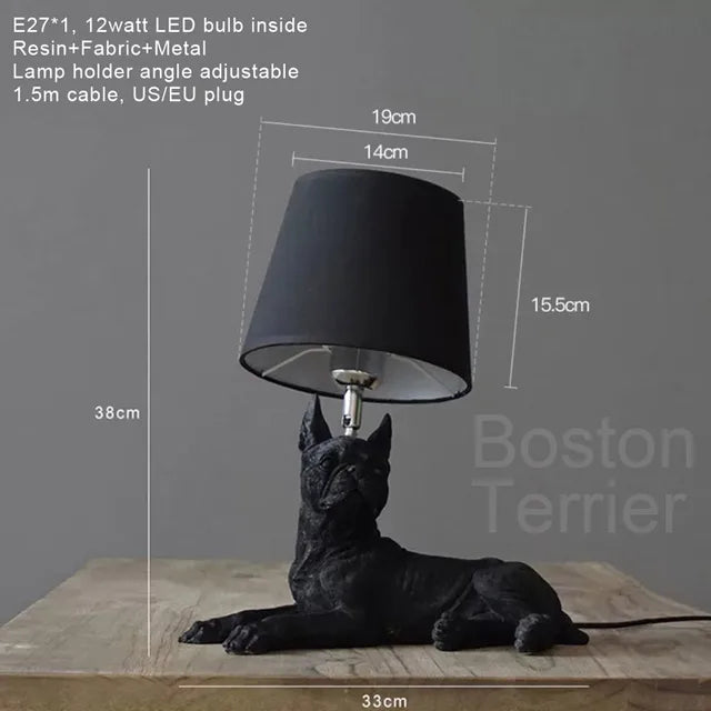 PupChic - Art Deco Puppy Lamp 5