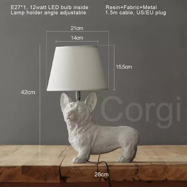 PupChic - Art Deco Puppy Lamp 7