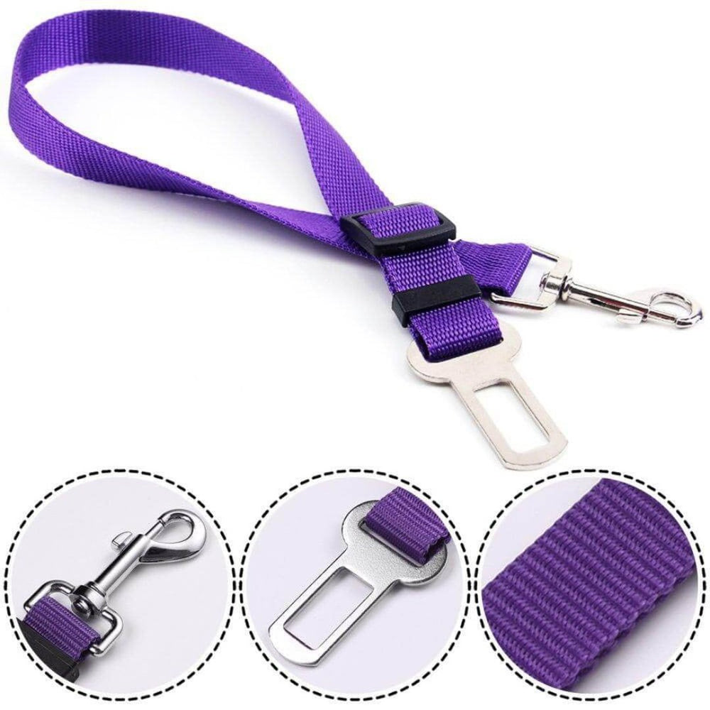 Pupguard - Adjustable Dog Seat Belt for Car Safety, Rotating Click Closure 1