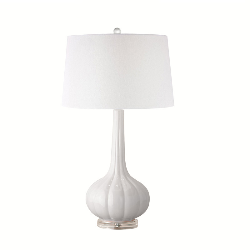 PureGlow – Refined Ceramic Table Lamp with Soft White Shade 10