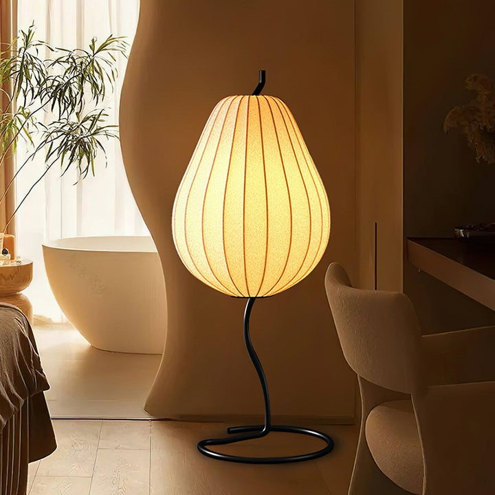 PyrusGlow | Elegant Modern Pear-Shaped Standing Floor Lamp for Living Room 6