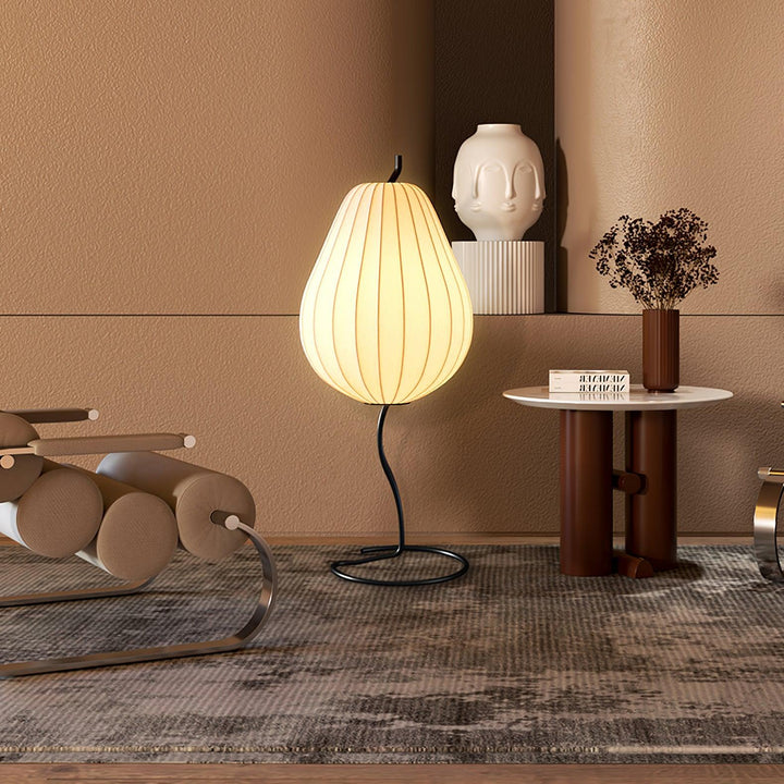 PyrusGlow | Elegant Modern Pear-Shaped Standing Floor Lamp for Living Room 8