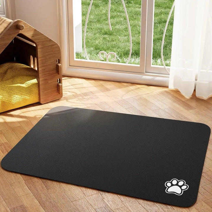 Quicksip Absorbent Pet Placemat for Easy Cleaning & Quick Drying Floor Protection 1