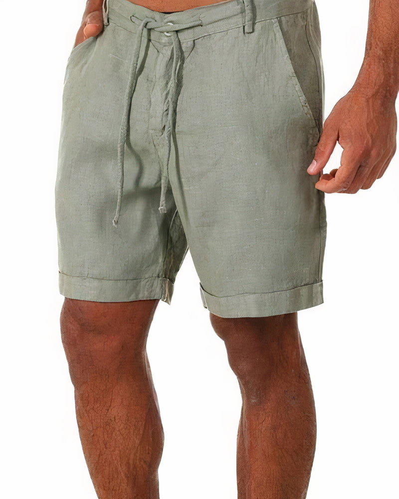 Made Gents | Linnen Heren Shorts | 50% Korting!