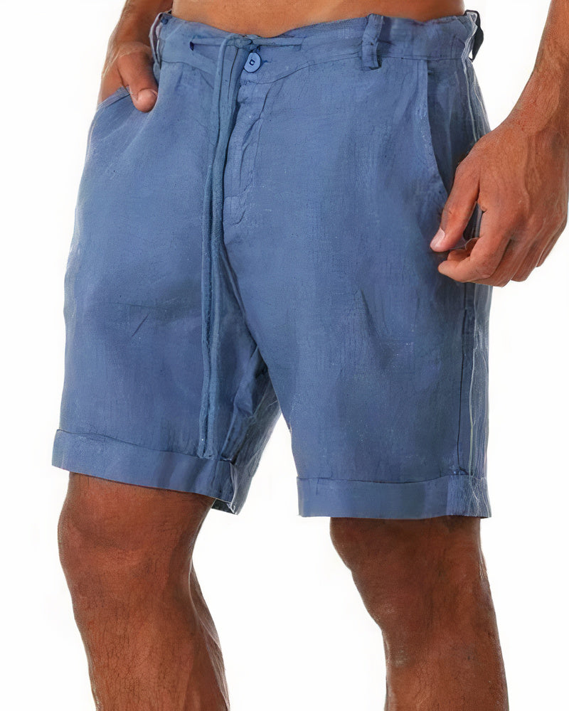 Made Gents | Linnen Heren Shorts | 50% Korting!