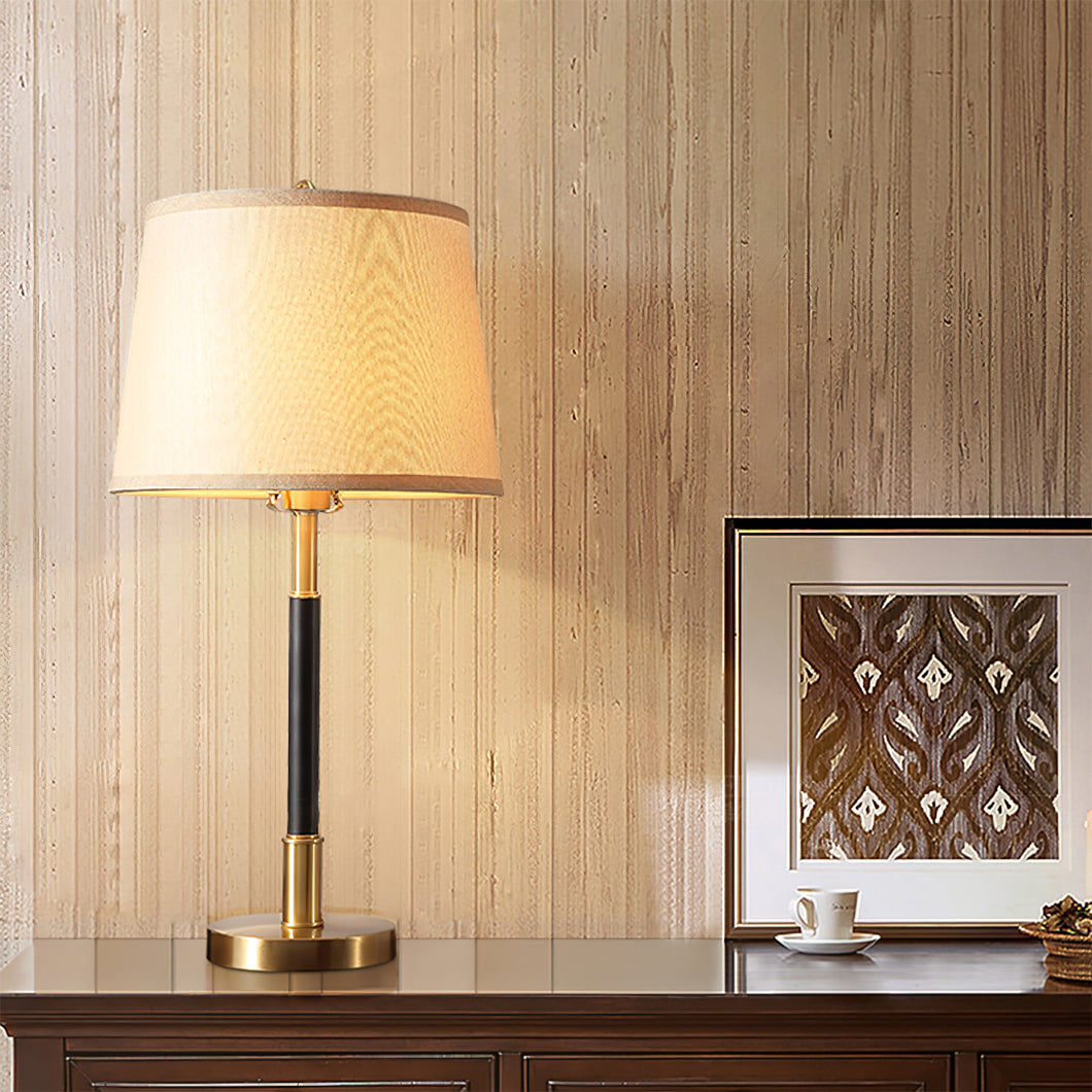 RadiantBrass – Luxurious Brass Table Lamp with Warm Glow 7