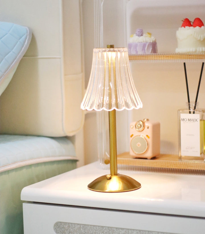 RadiantGold – Elegant Portable Table Lamp 5