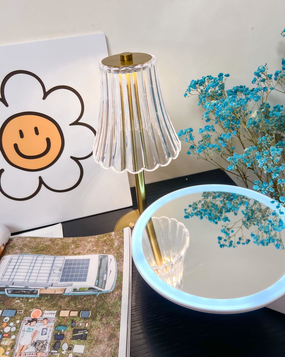 RadiantGold – Elegant Portable Table Lamp 6