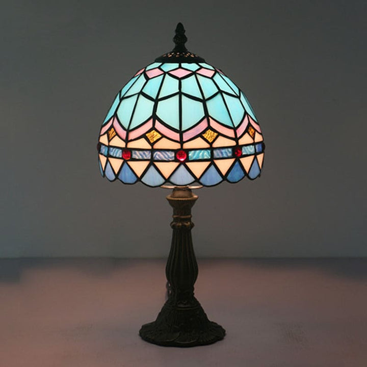 RadiantTints – Colored Glass Tiffany Lamp 0