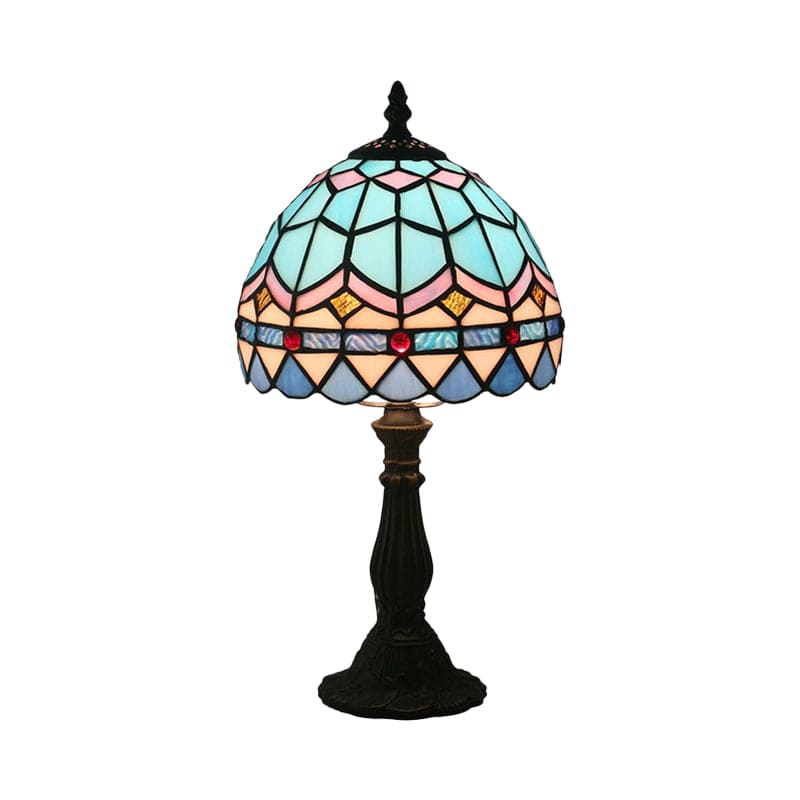 RadiantTints – Colored Glass Tiffany Lamp 4