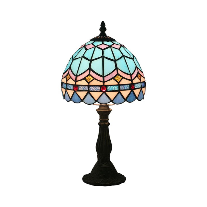 RadiantTints – Colored Glass Tiffany Lamp 4