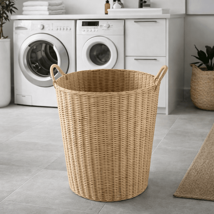 RattanNest | Stylish Versatile Foldable Storage Basket for Organization 0