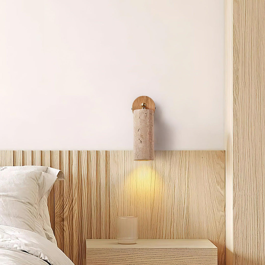 Ravilo Travertine Wall Lamp 8
