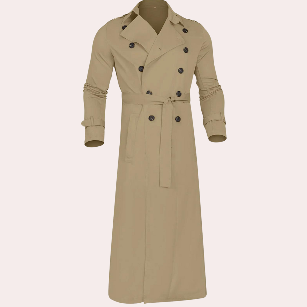 Rens | Water-Resistant Trench Coat for Men with Streamlined Structure 1