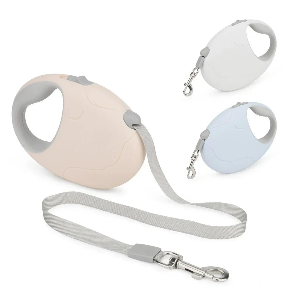 Retractable Dog Leash 3M/5M – Durable Nylon with Comfortable Grip for Small to Medium Pets 4
