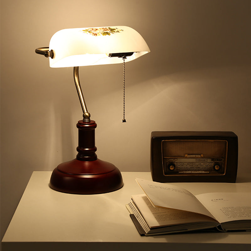 RetroGlanz – Half-Cylinder Bedside Lamp 0
