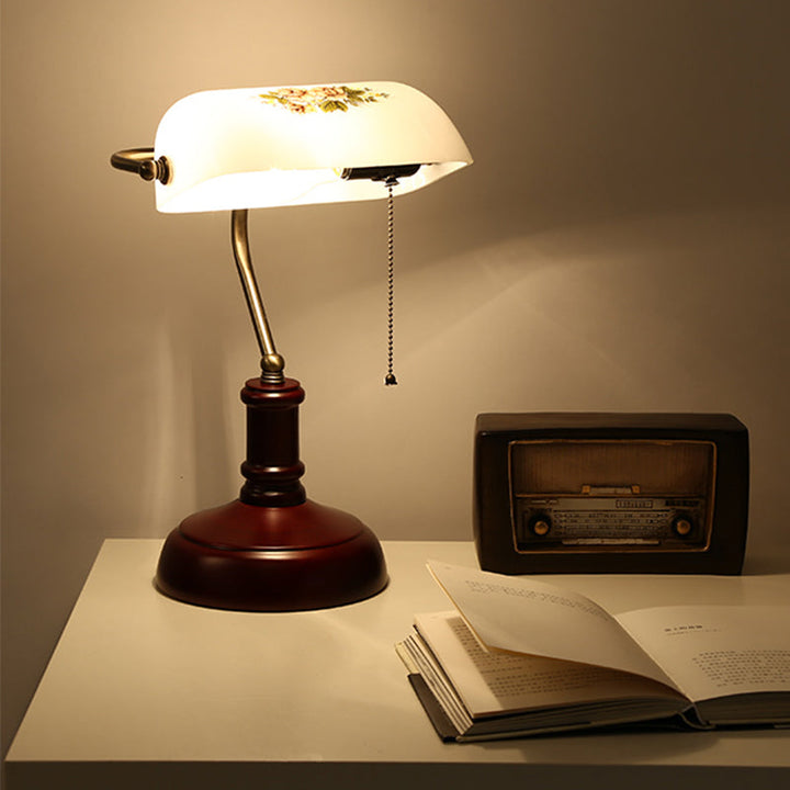 RetroGlanz – Half-Cylinder Bedside Lamp 0