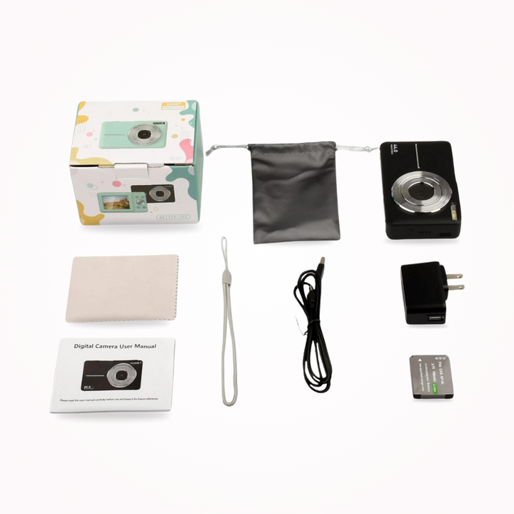 RetroSnap – Vintage-Style Digital Camera with 1080p Video 2