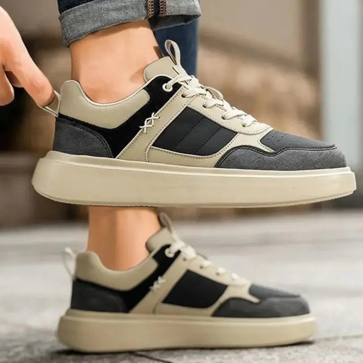 RileyCraft | Stylish Comfortable Waterproof Leather Sneakers for Men 5