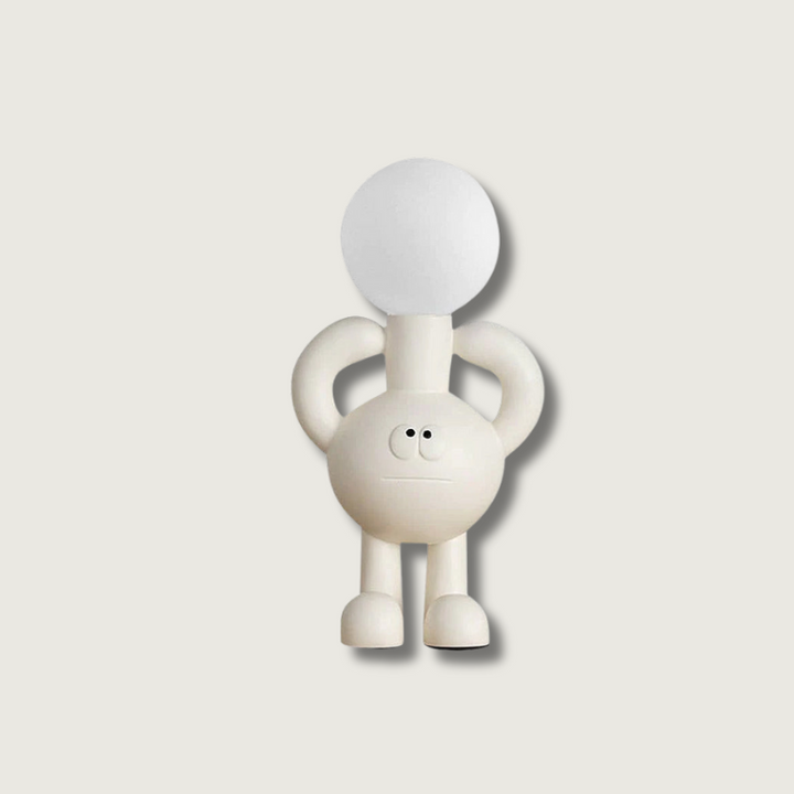 RoboLuxe - Table Lamp with Robot-Inspired Design and Cozy Illumination 0