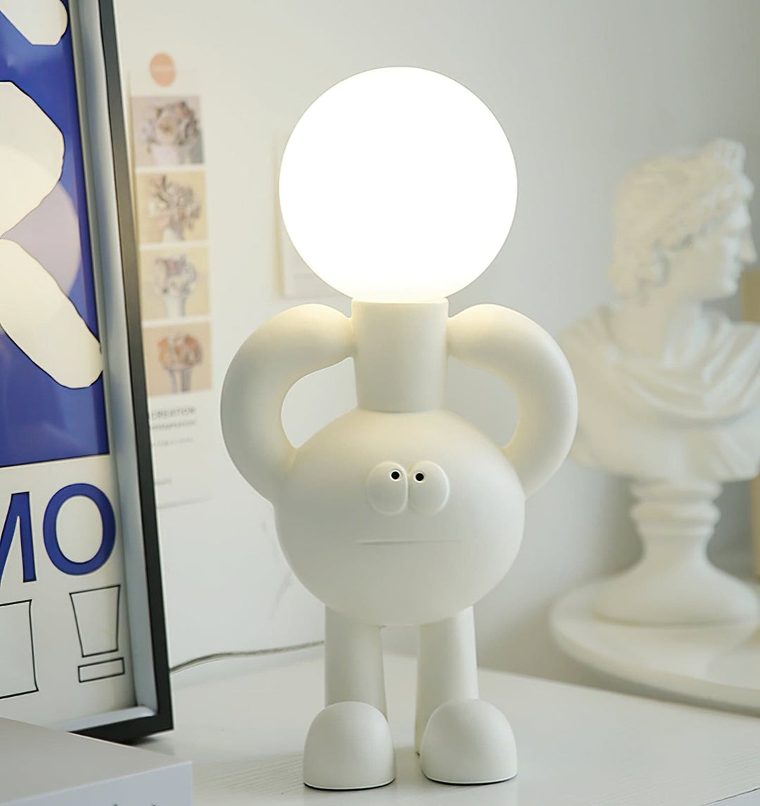RoboLuxe - Table Lamp with Robot-Inspired Design and Cozy Illumination 2