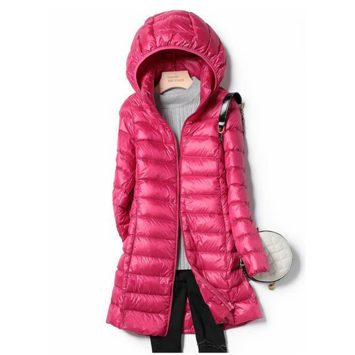 Rose | Insulated Hooded Puffer Jacket for Women’s Winter Style 1