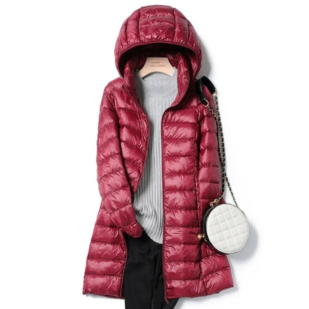 Rose | Insulated Hooded Puffer Jacket for Women’s Winter Style 3